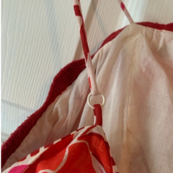 Size Small - Farm Rio Tie Back Crop Top - Picture 7 of 10